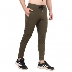 Olive Green Track Pants